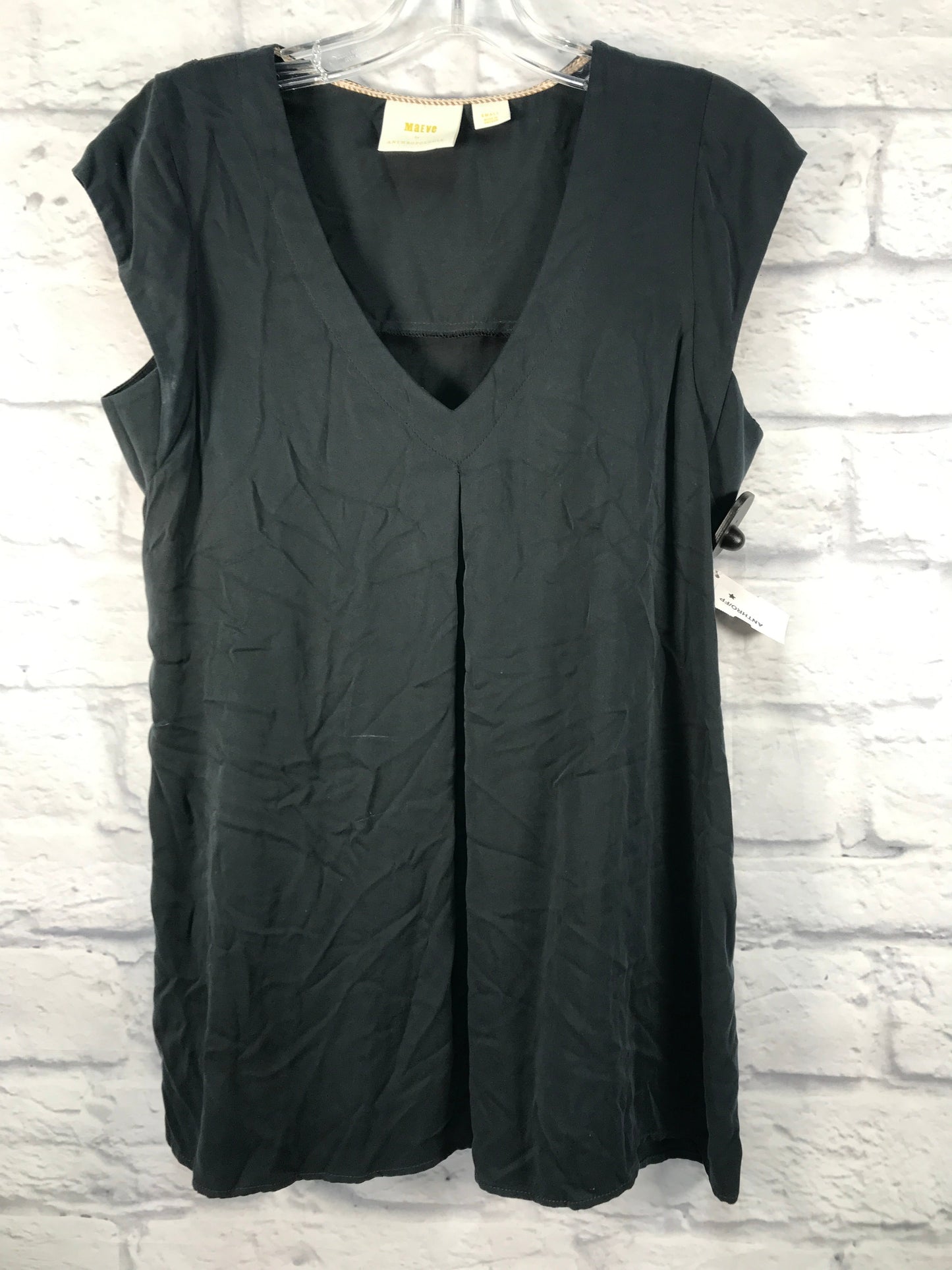 Black Top Short Sleeve Maeve, Size S