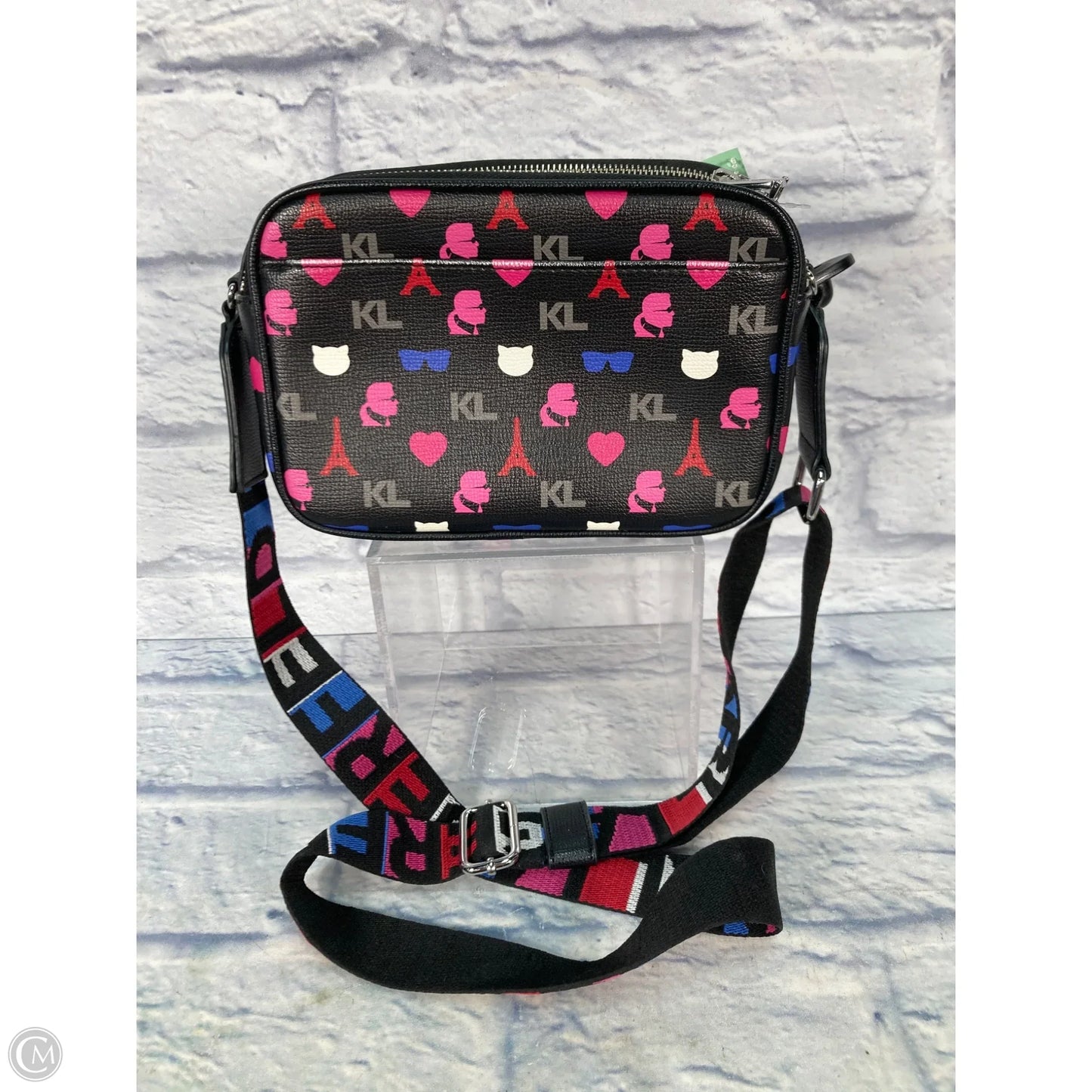 Crossbody Designer By Karl Lagerfeld, Size: Medium