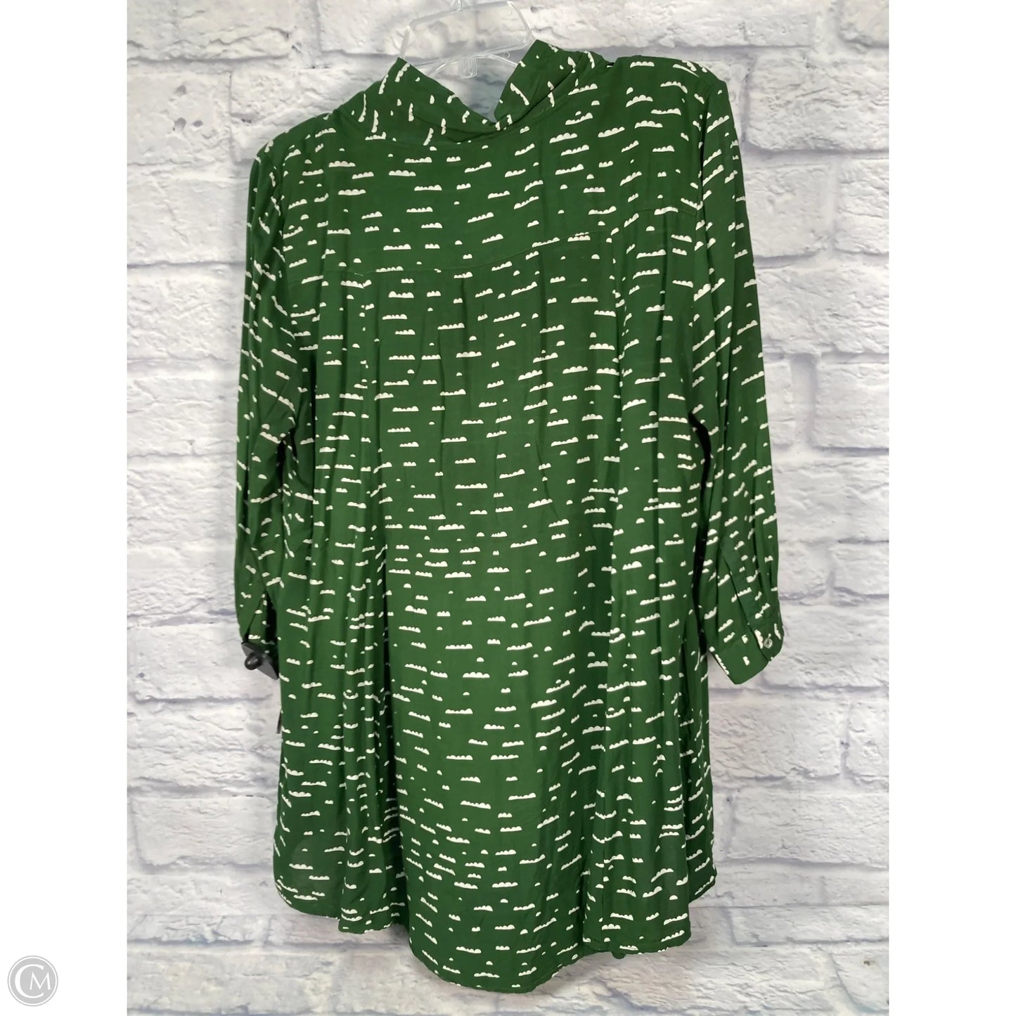 Tunic 3/4 Sleeve By Maeve In Green, Size: L