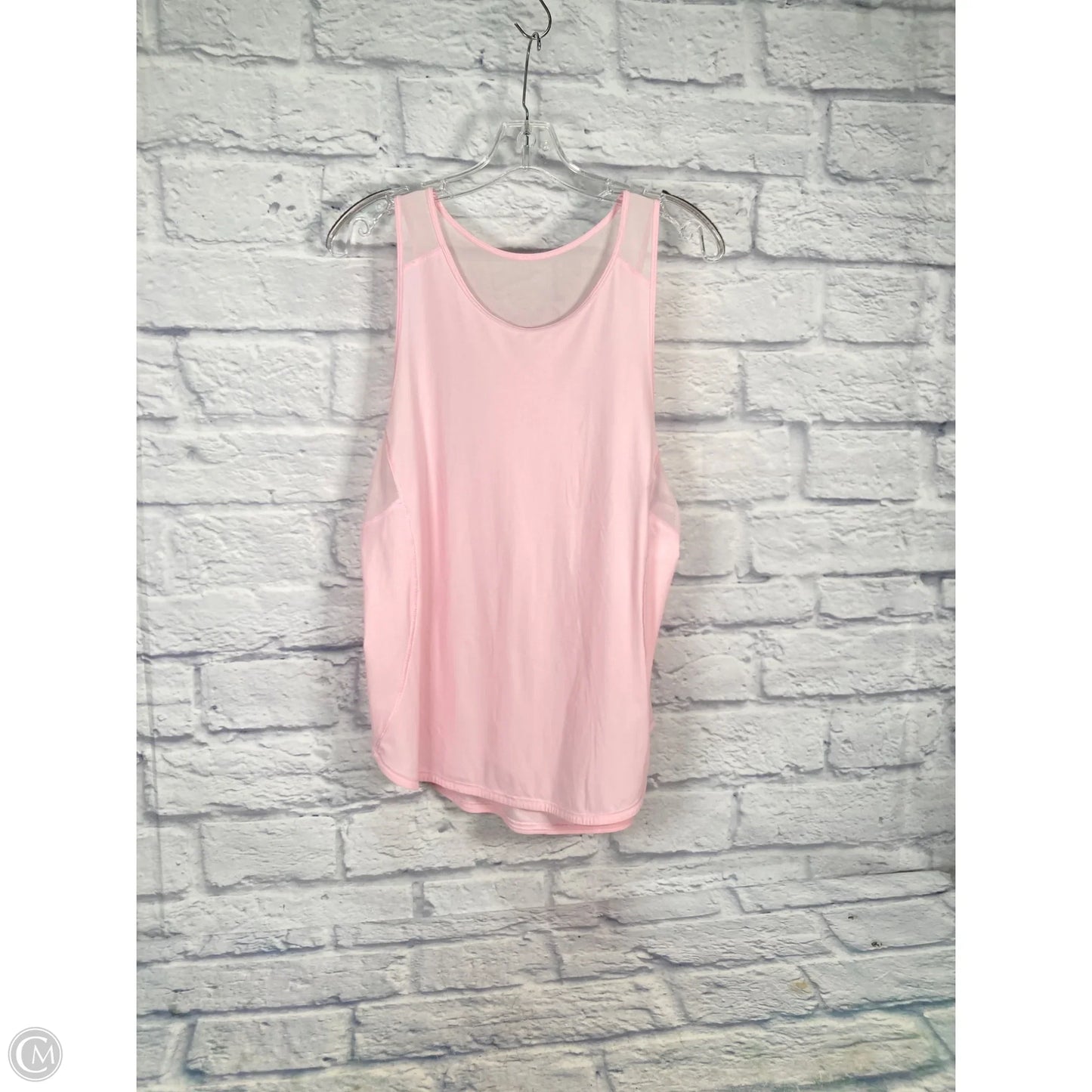 Athletic Tank Top By Lululemon In Pink, Size: M