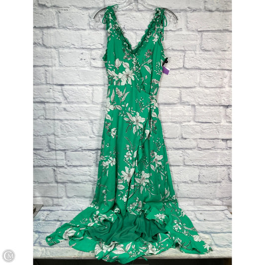 Dress Casual Maxi By If By Sea In Green, Size: S