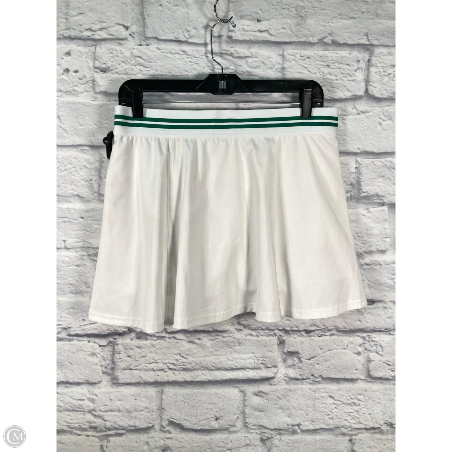 Athletic Skort By Tommy Bahama In Green & White, Size: L