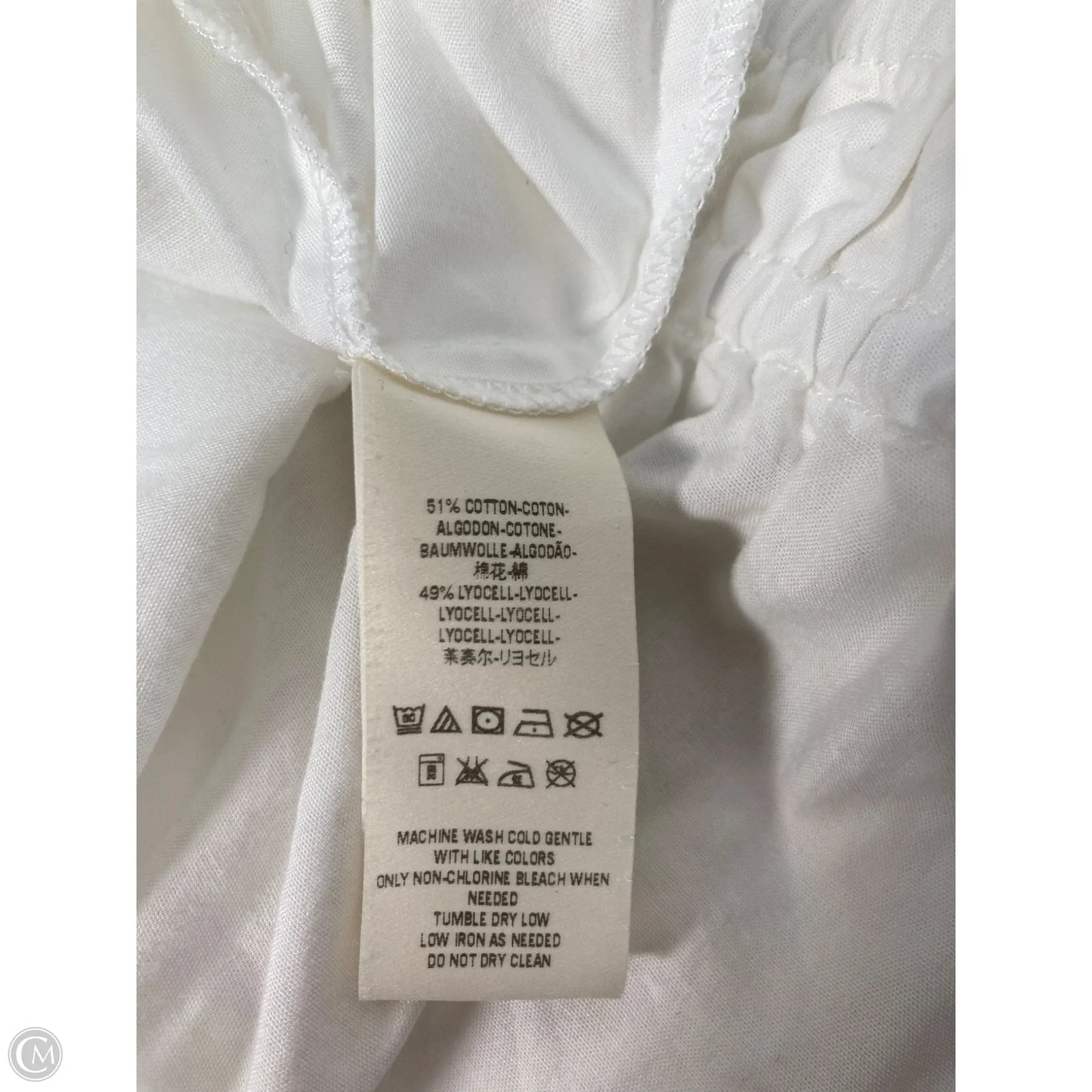 Top Long Sleeve By Free People In White, Size: L