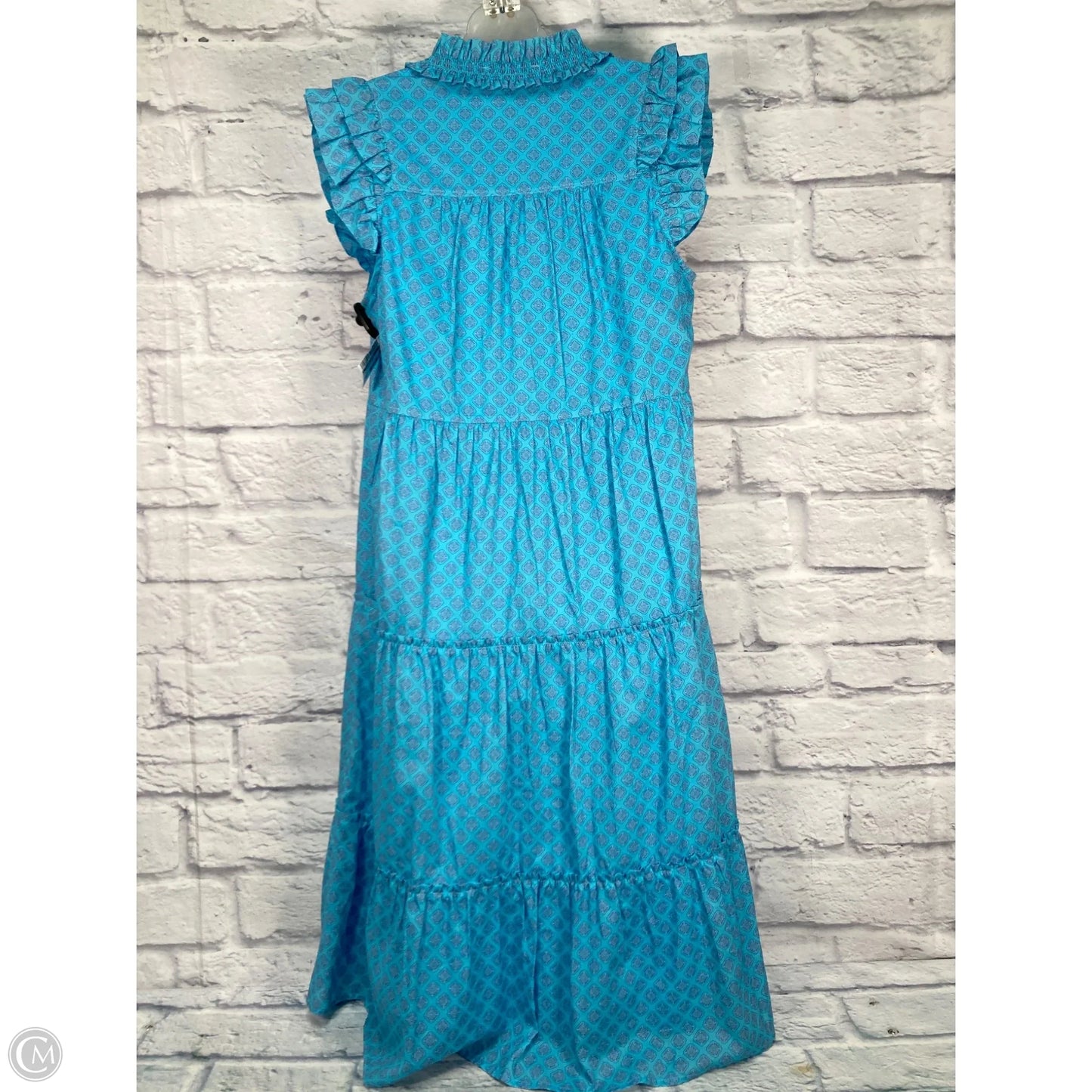 Dress Casual Midi By Clothes Mentor In Blue, Size: M