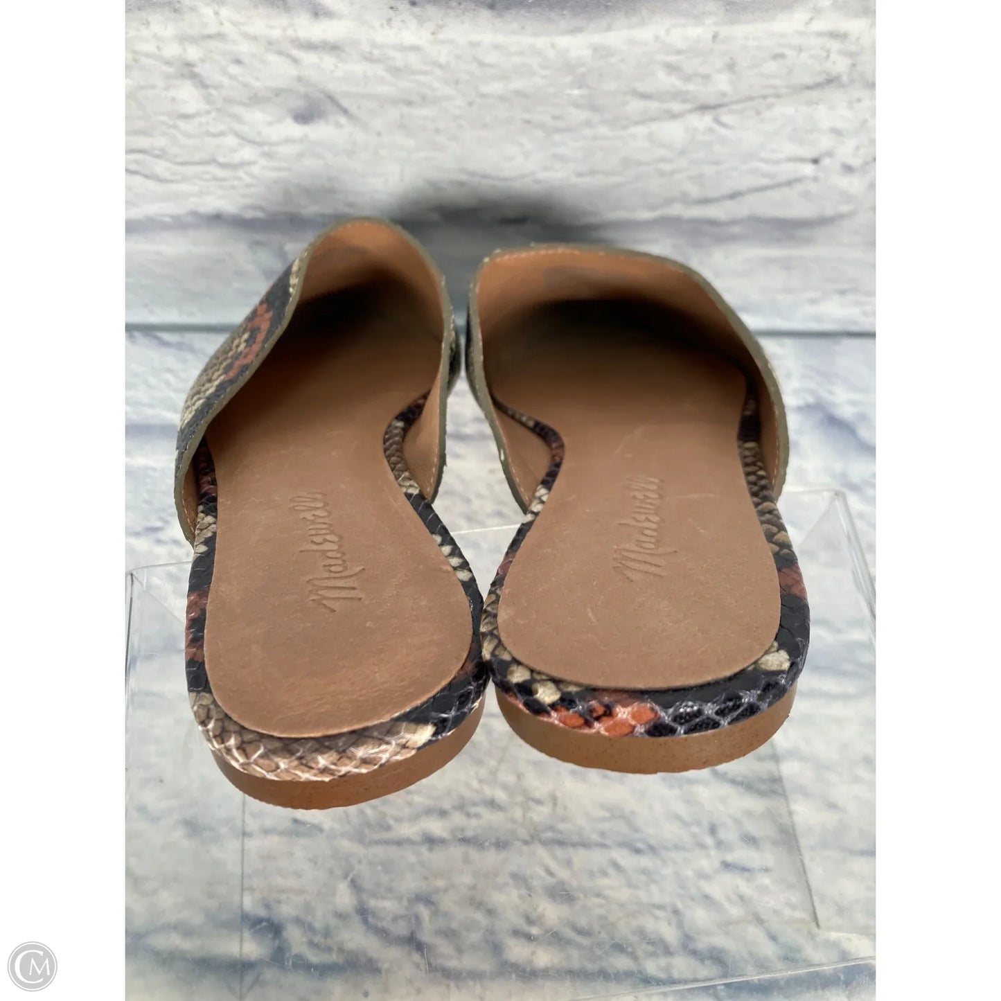 Shoes Flats By Madewell In Snakeskin Print, Size: 8.5