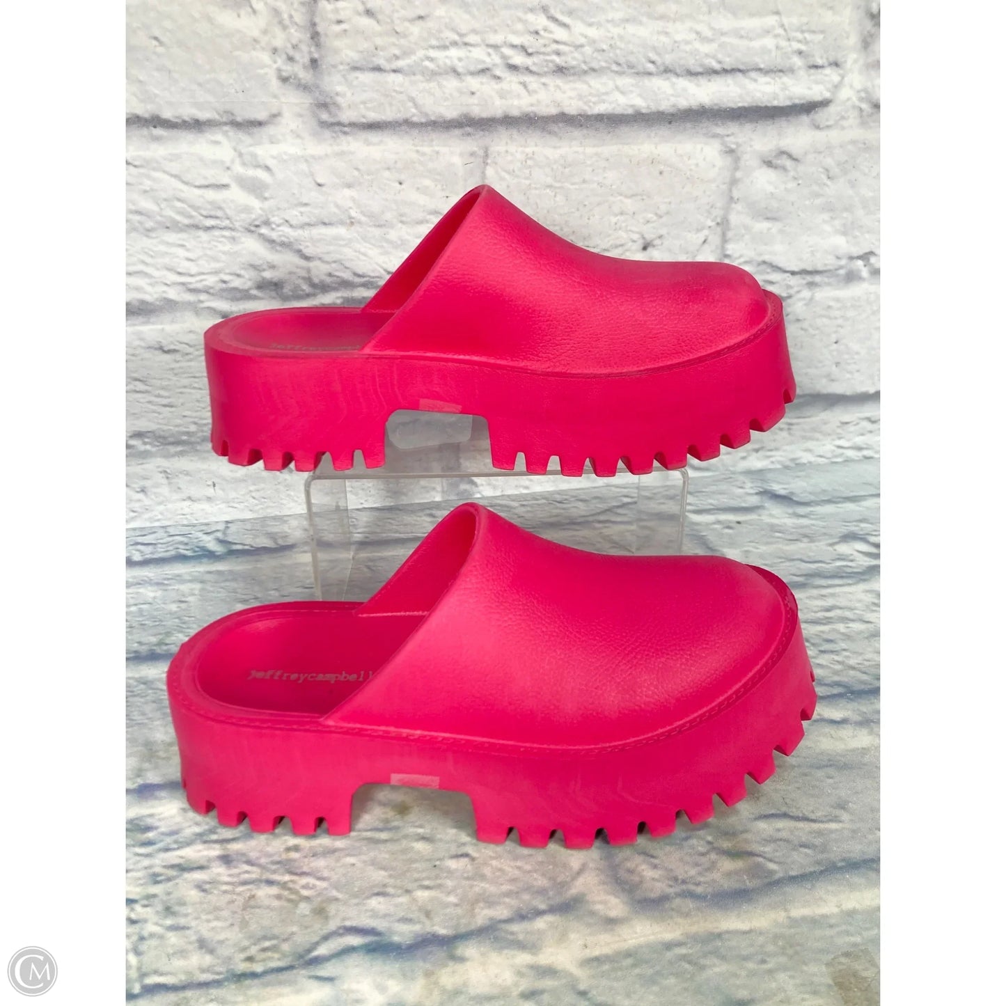 Shoes Heels Platform By Jeffrey Campbell In Pink, Size: 8