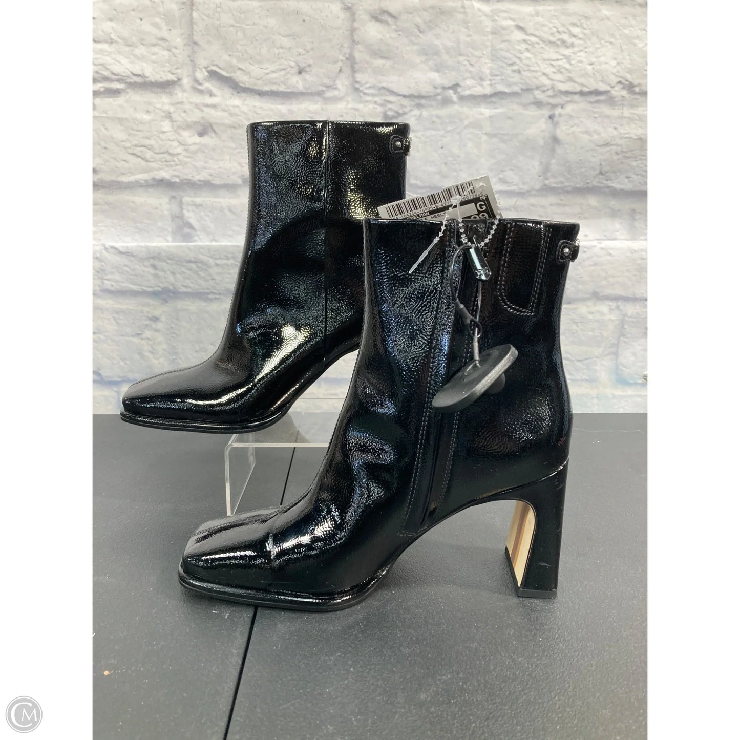 Boots Ankle Heels By Sam Edelman In Black, Size: 7.5