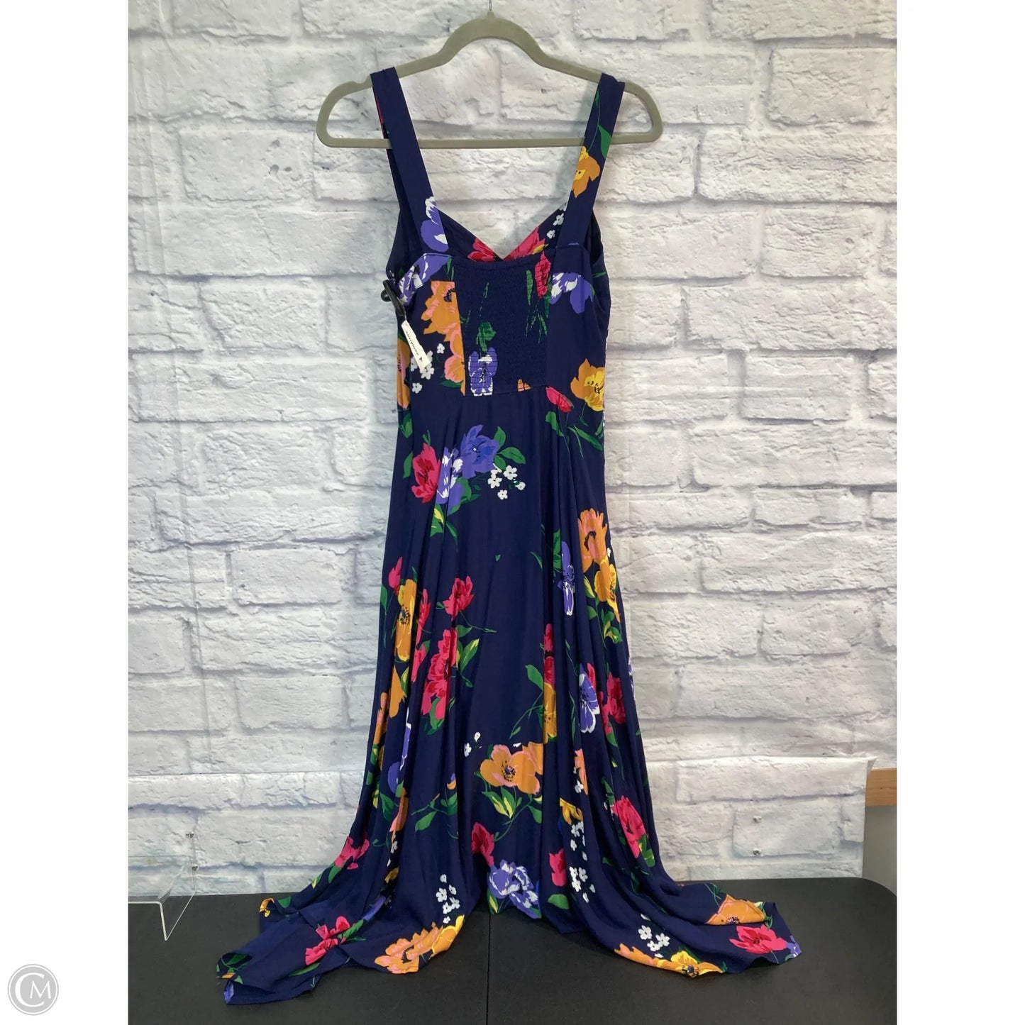 Dress Casual Midi By Maeve In Navy, Size: Xs