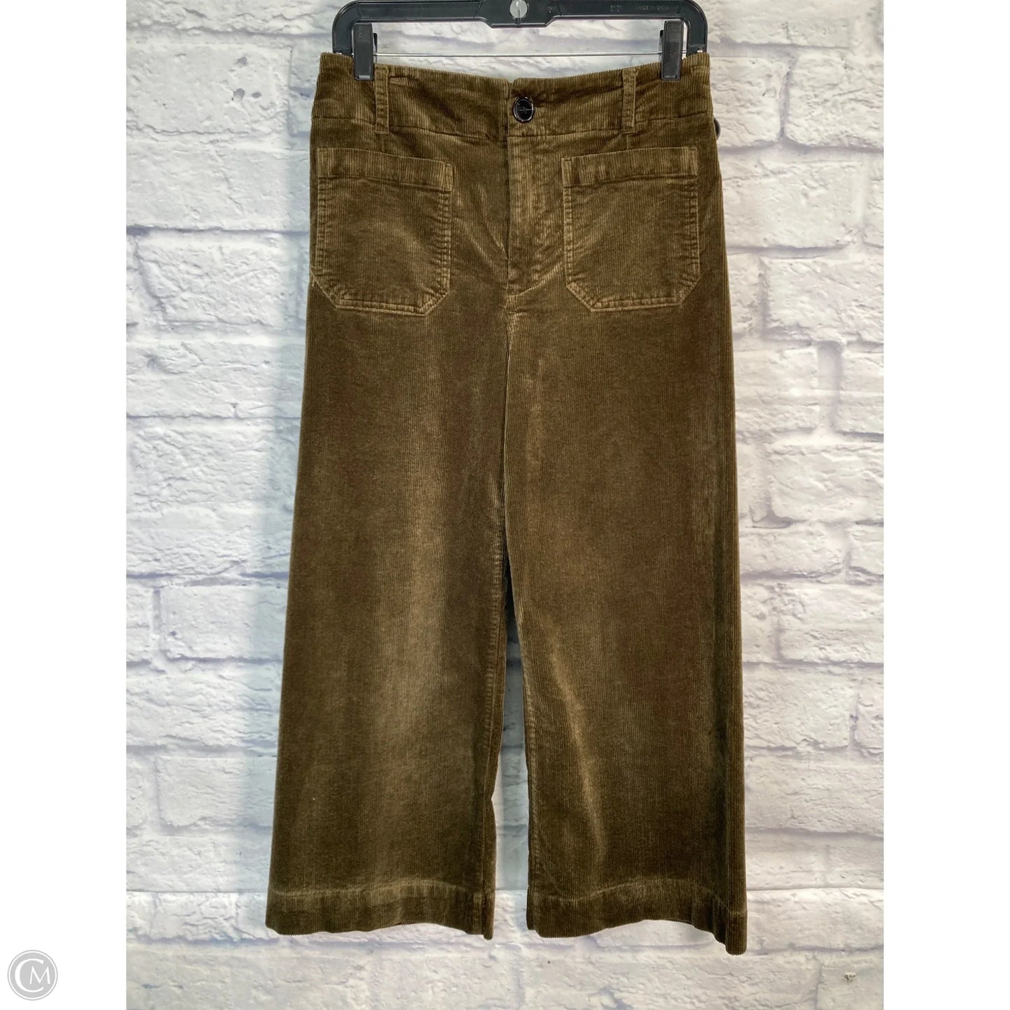 Pants Corduroy By Maeve In Green, Size: 6p