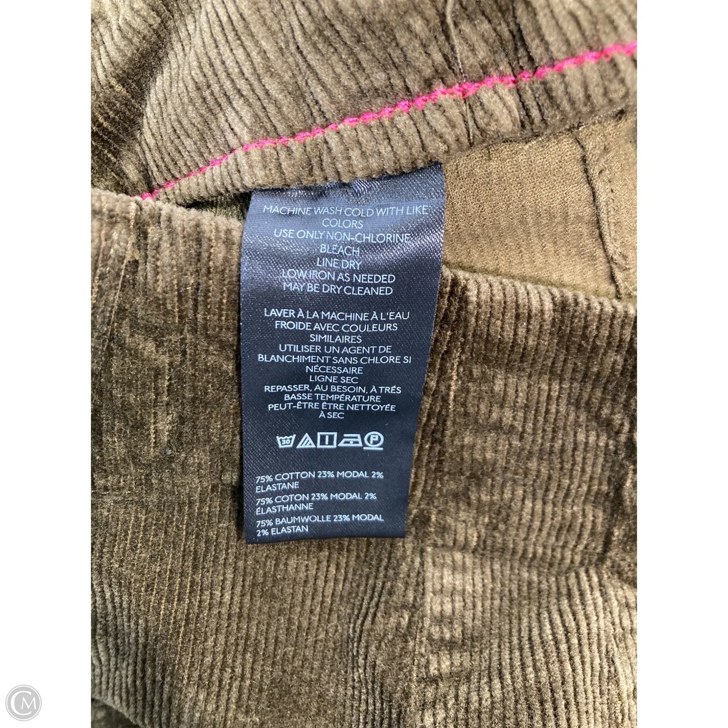 Pants Corduroy By Maeve In Green, Size: 6p