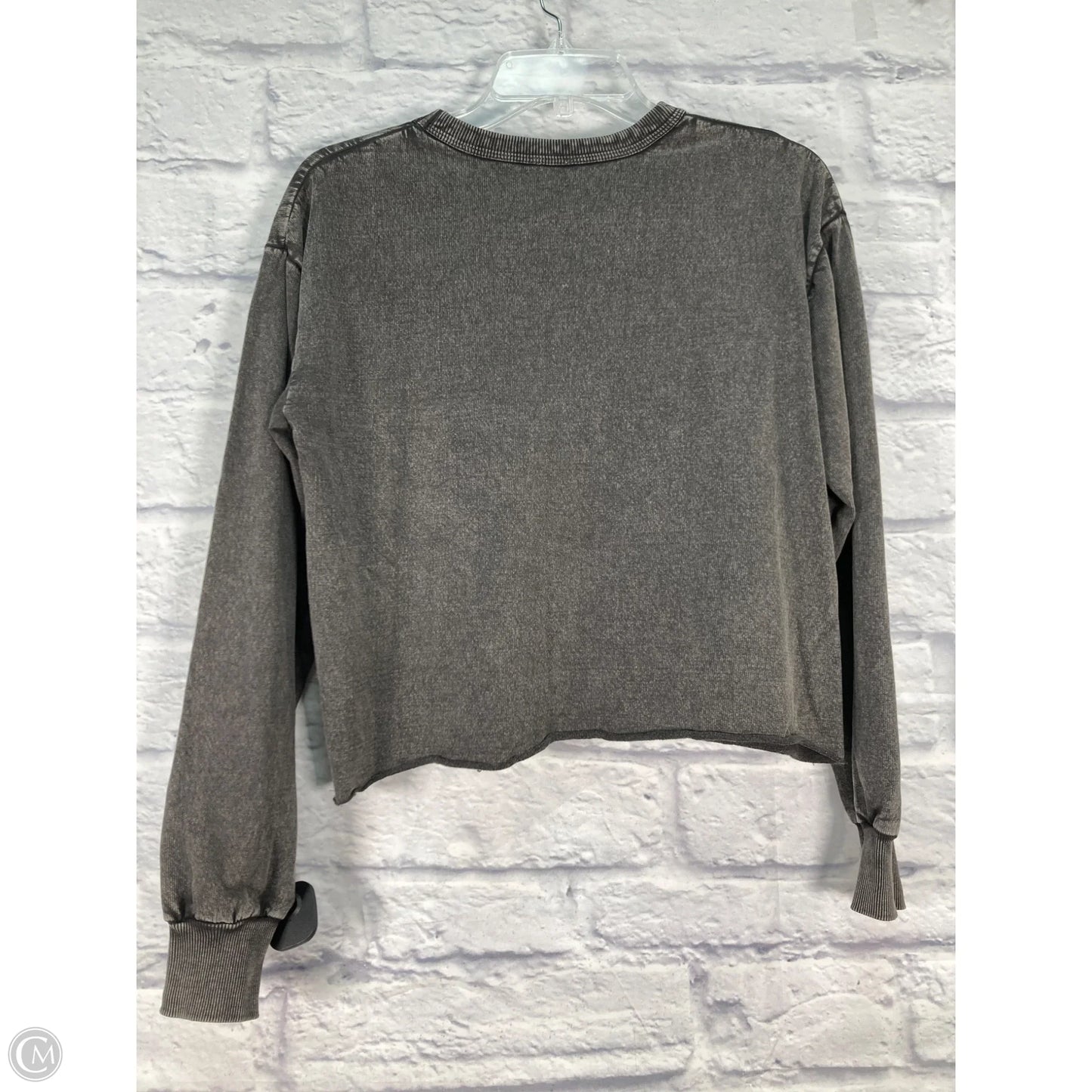 Sweatshirt Crewneck By Tiny In Grey, Size: Xs