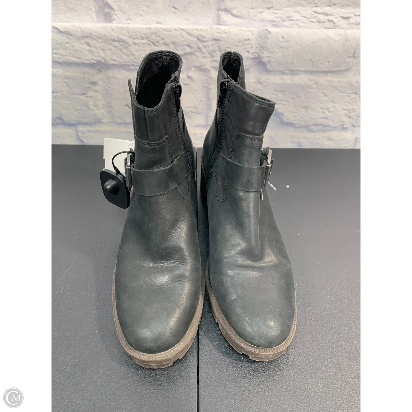 Boots Ankle Heels By Lucky Brand In Black, Size: 10