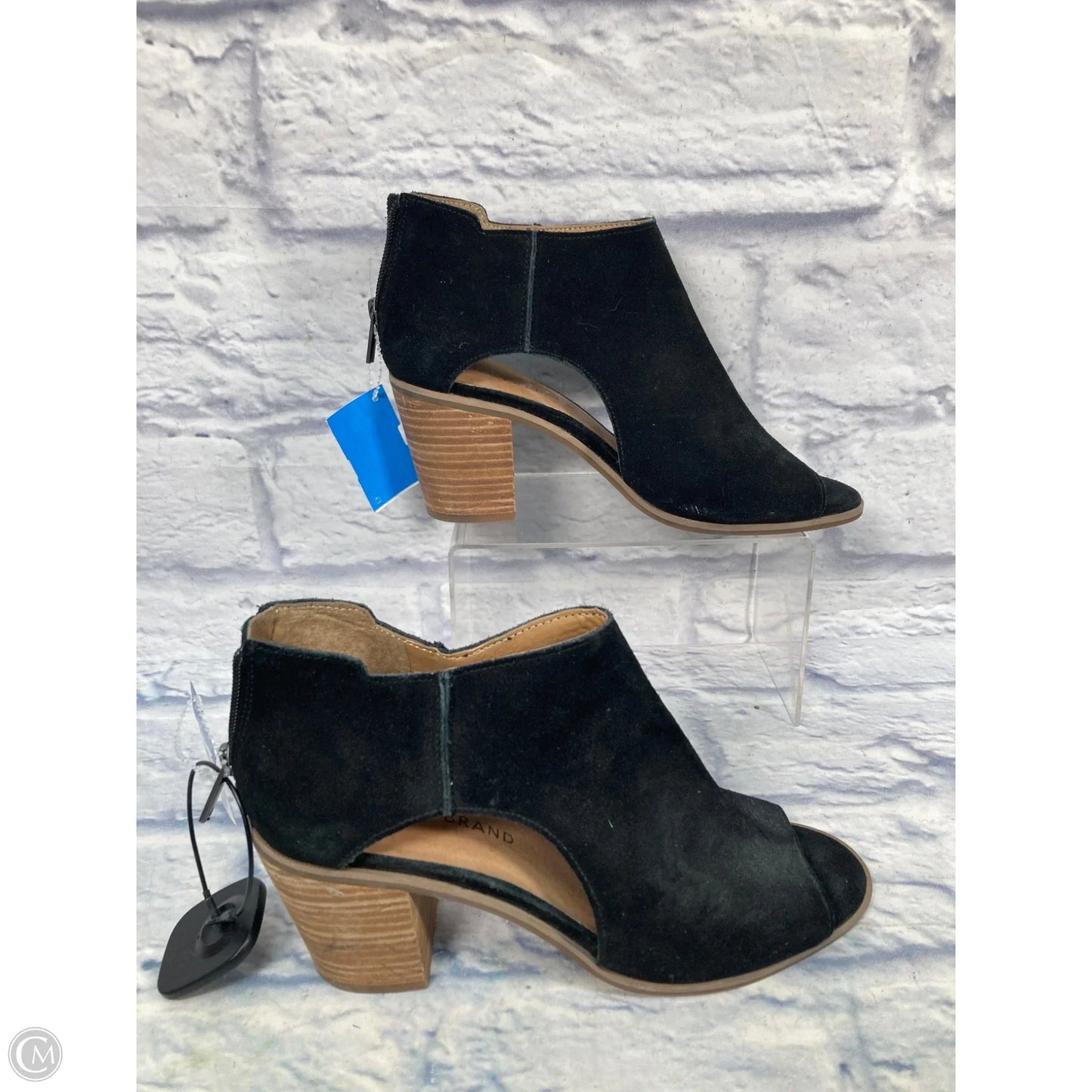 Shoes Heels Block By Lucky Brand In Black, Size: 8.5