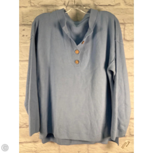 Lounge Set Pants By Clothes Mentor In Blue, Size: M