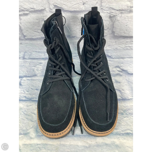 Boots Leather By Crown Vintage In Black, Size: 10