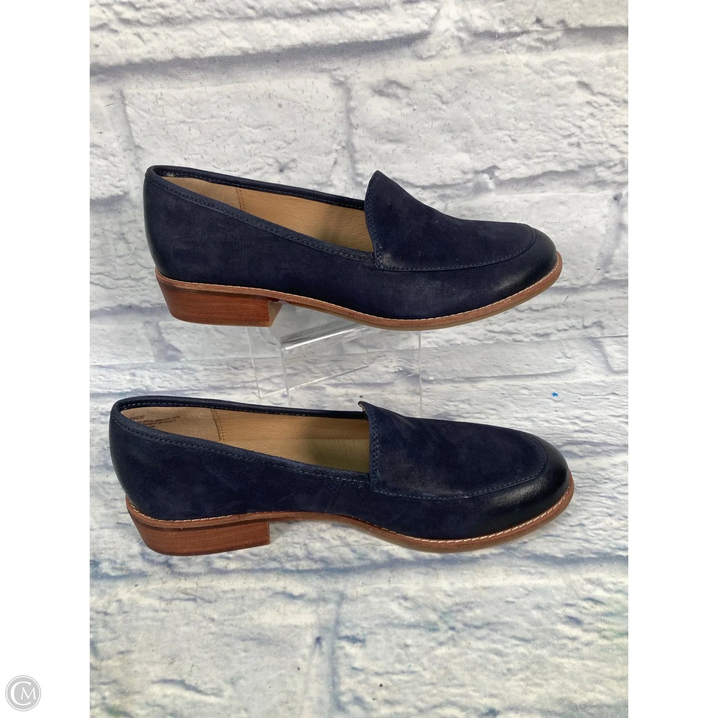 Shoes Flats By Sofft In Navy, Size: 10