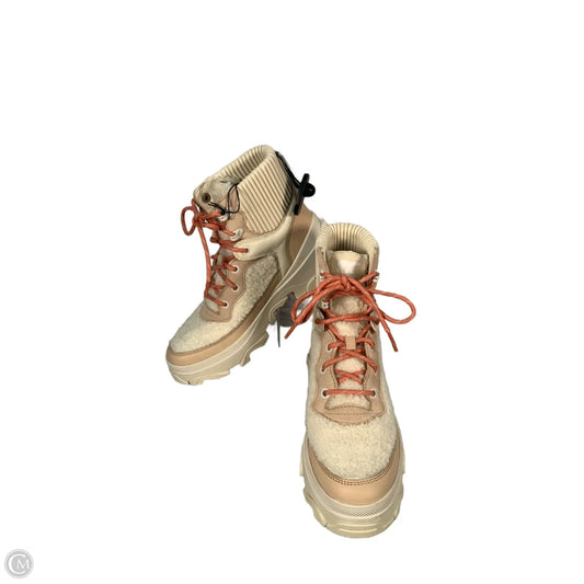 Boots Rain By Sorel In Cream, Size: 7.5