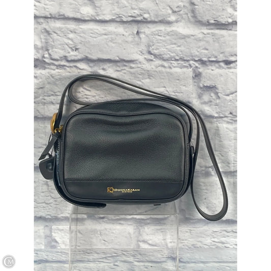 Crossbody Leather By Donna Karan, Size: Medium