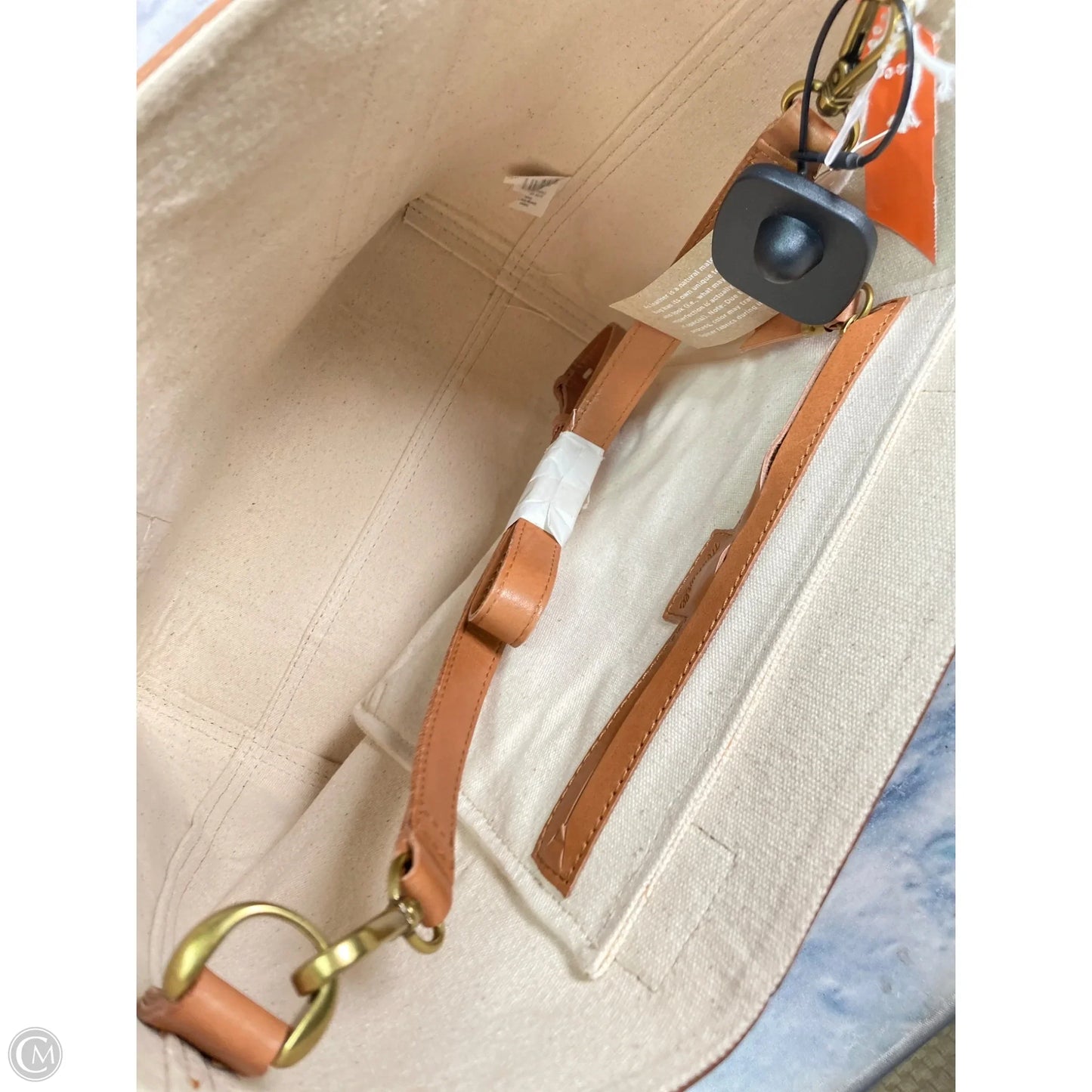 Tote Leather By Madewell, Size: Medium