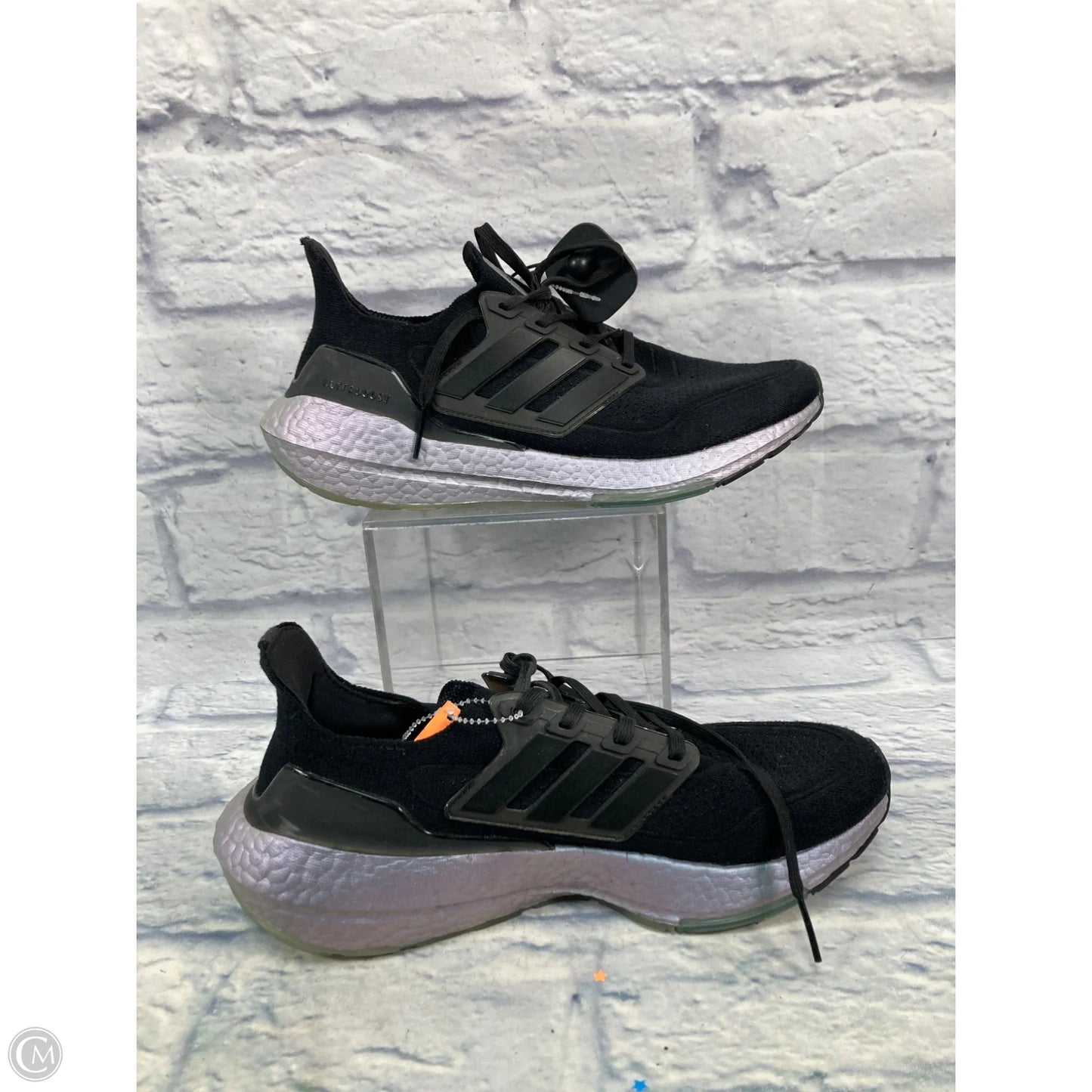 Shoes Athletic By Adidas In Black & Purple, Size: 9.5