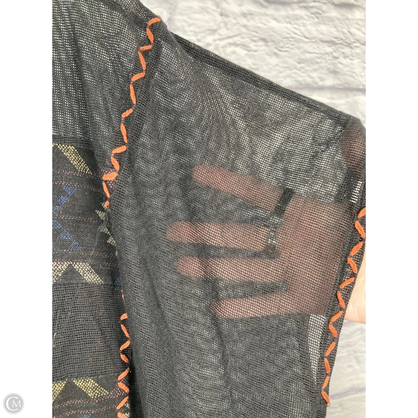 Tunic Short Sleeve By Free People In Black, Size: M