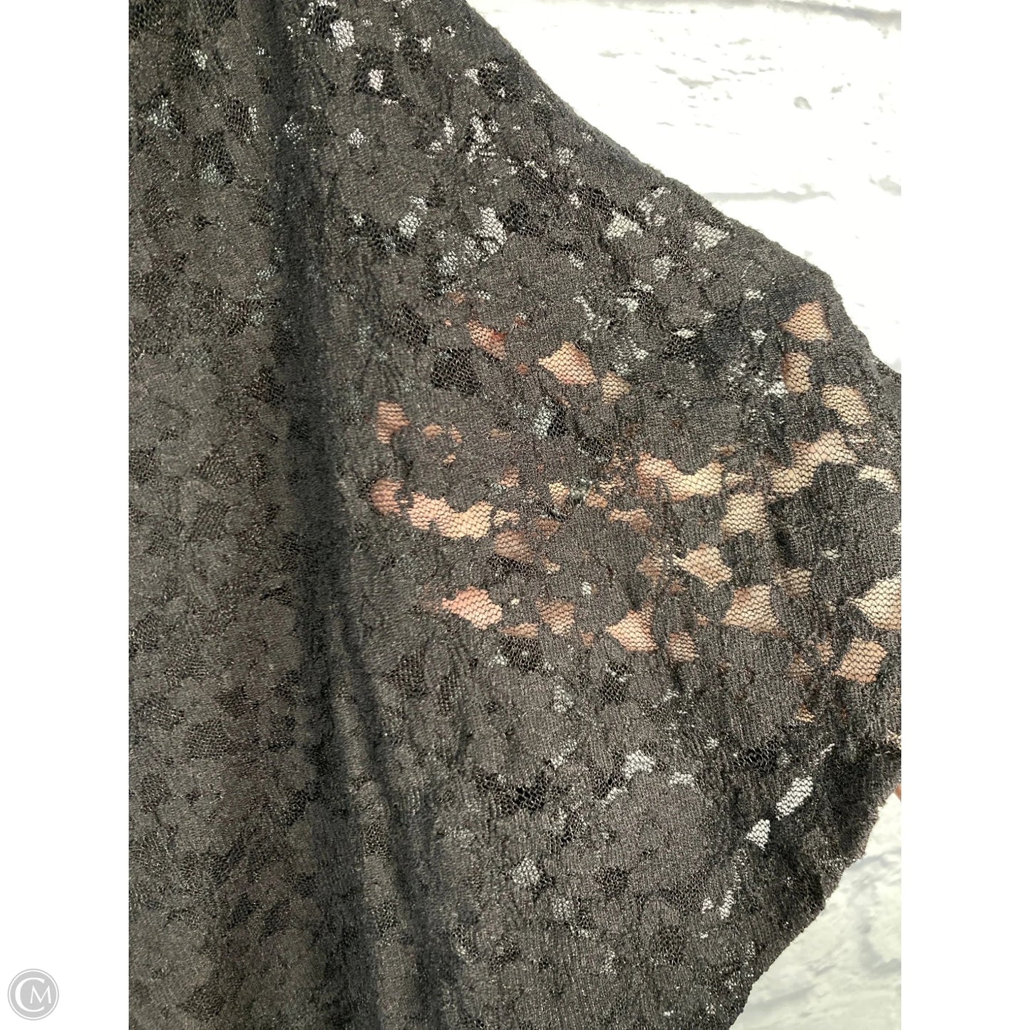 Tunic Short Sleeve By Free People In Black & Red, Size: L