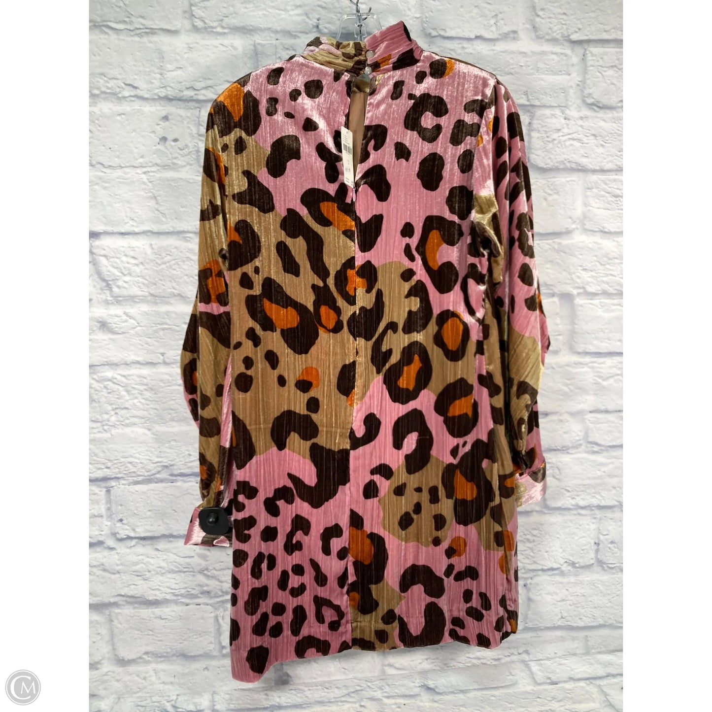 Dress Party Short By Anthropologie In Animal Print, Size: S