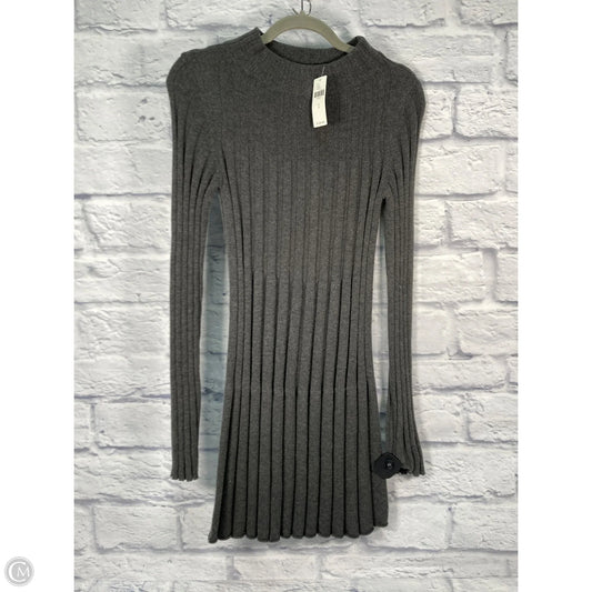 Dress Sweater By Anthropologie In Grey, Size: S