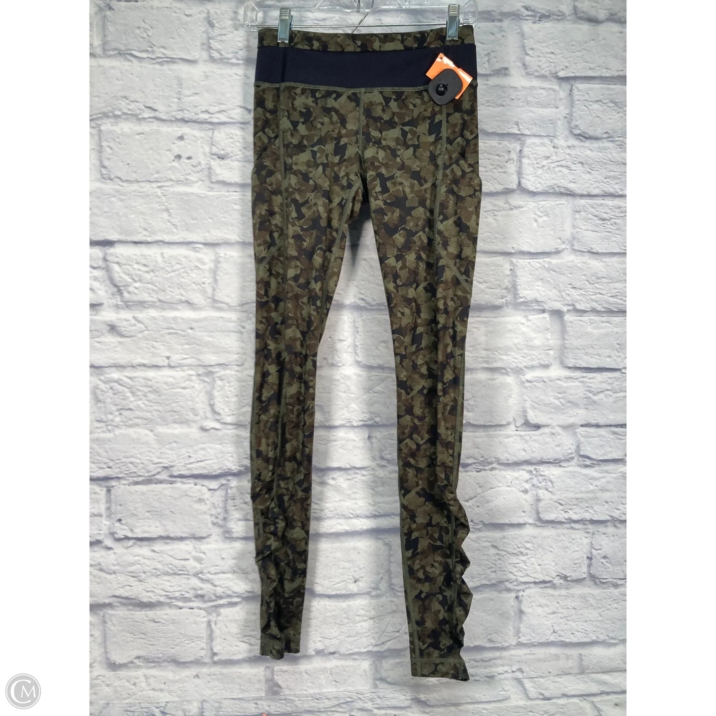 Athletic Leggings By Lululemon In Green, Size: S