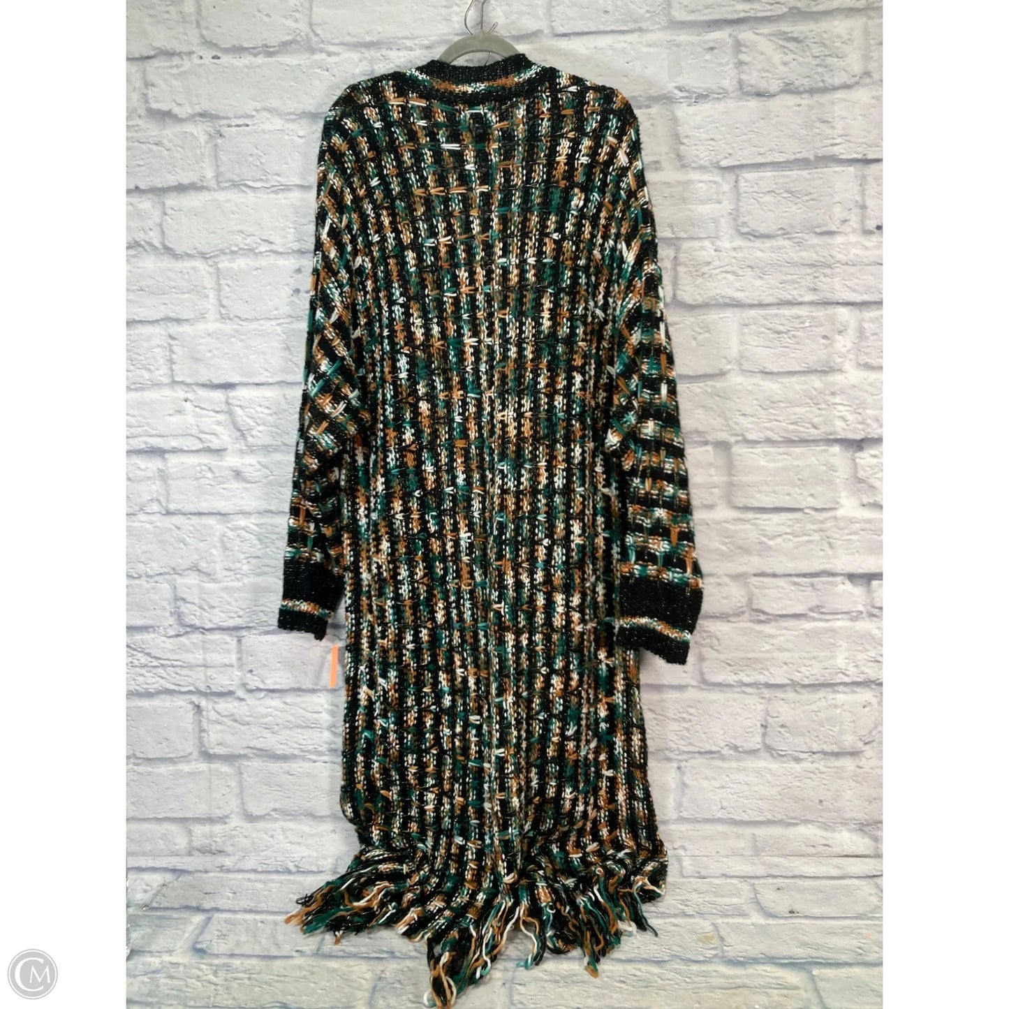 Cardigan By Anniewear In Black & Green, Size: M
