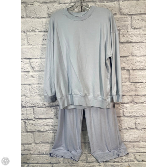 Lounge Set Pants By Splendid In Blue, Size: S