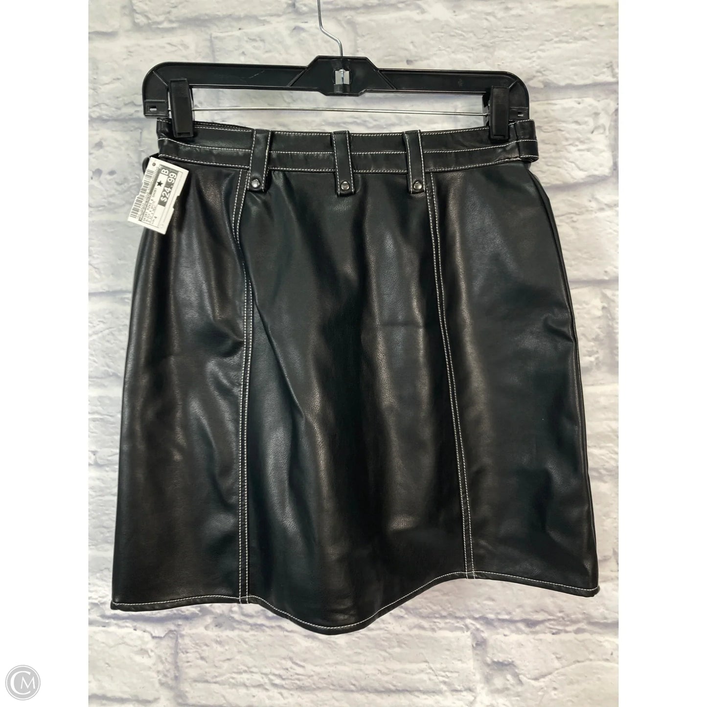 Skirt Mini & Short By Anthropologie In Black & White, Size: 4