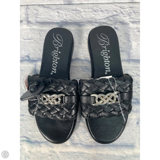 Sandals Flats By Brighton In Black, Size: 7.5