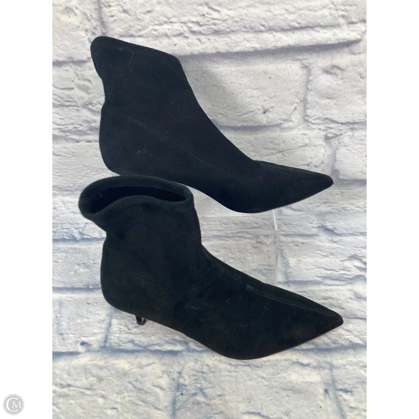 Boots Designer By Coach In Black, Size: 7.5