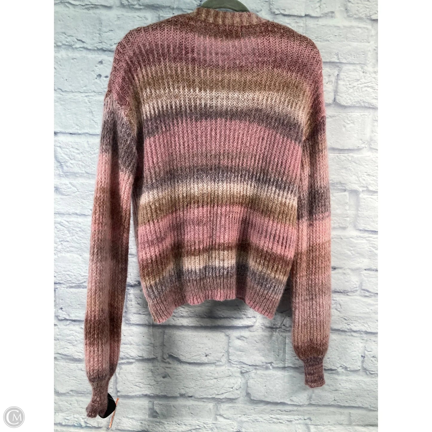 Cardigan By Clothes Mentor In Pink, Size: S