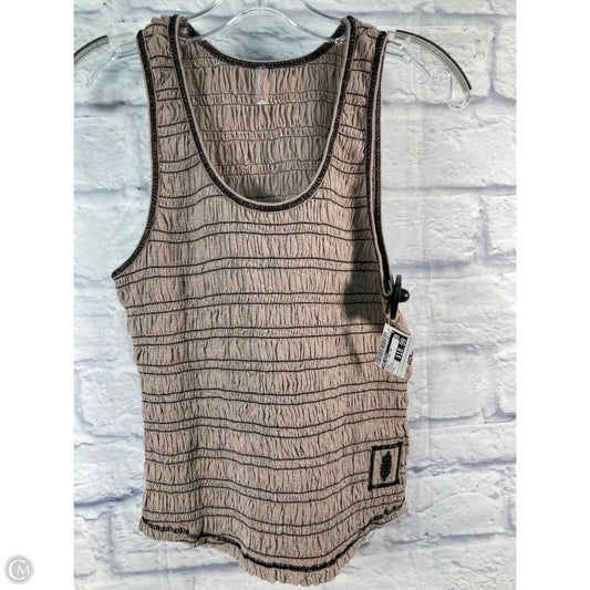 Athletic Tank Top By Free People In Brown, Size: M