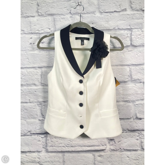 Vest Other By White House Black Market In Black & White, Size: Xs