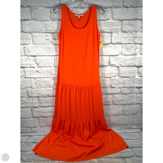 Dress Casual Maxi By Elizabeth And James In Orange, Size: S