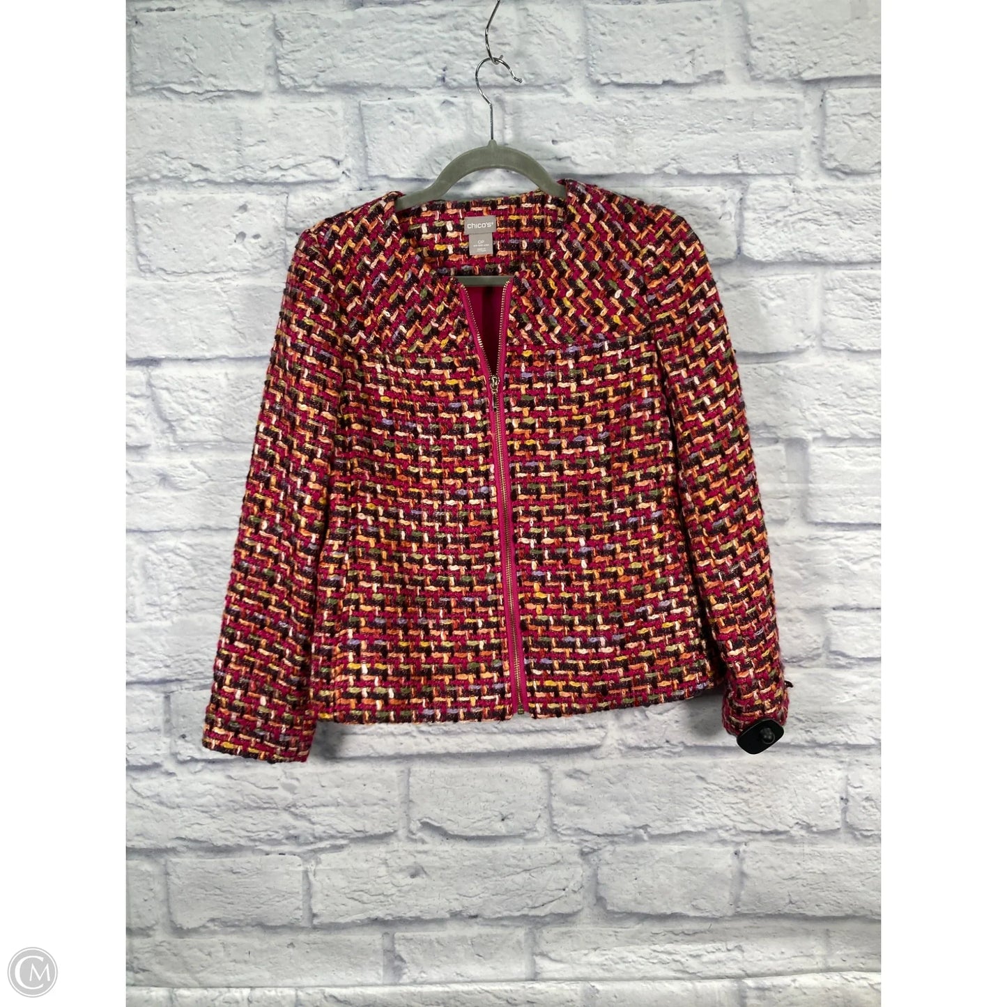 Jacket Other By Chicos In Pink, Size: S