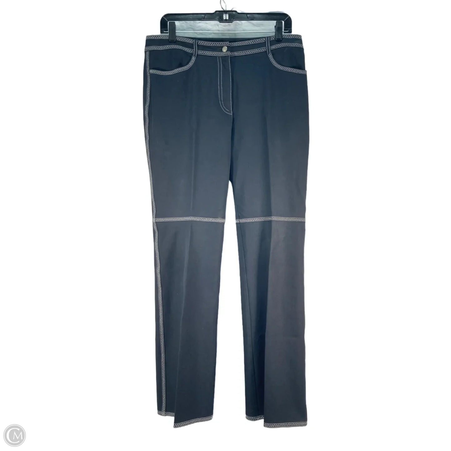 Pants Designer By Escada In Navy, Size: 14