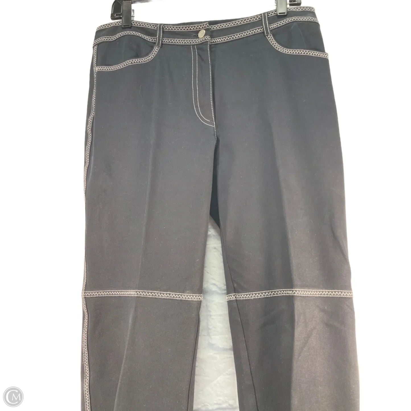 Pants Designer By Escada In Navy, Size: 14