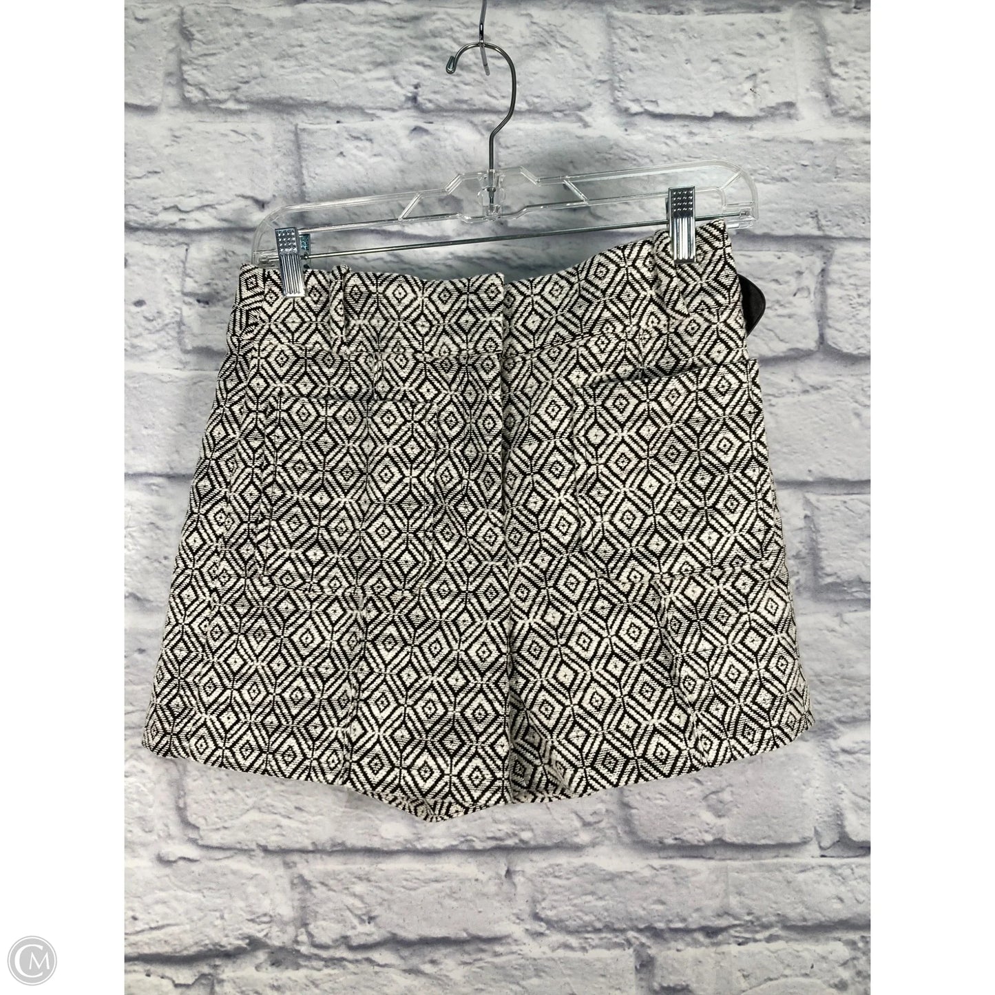 Shorts By Ann Taylor In Brown & Cream, Size: 0