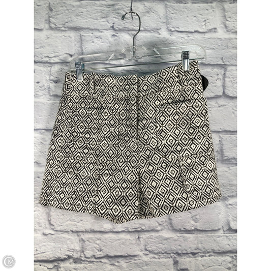 Shorts By Ann Taylor In Brown & Cream, Size: 0