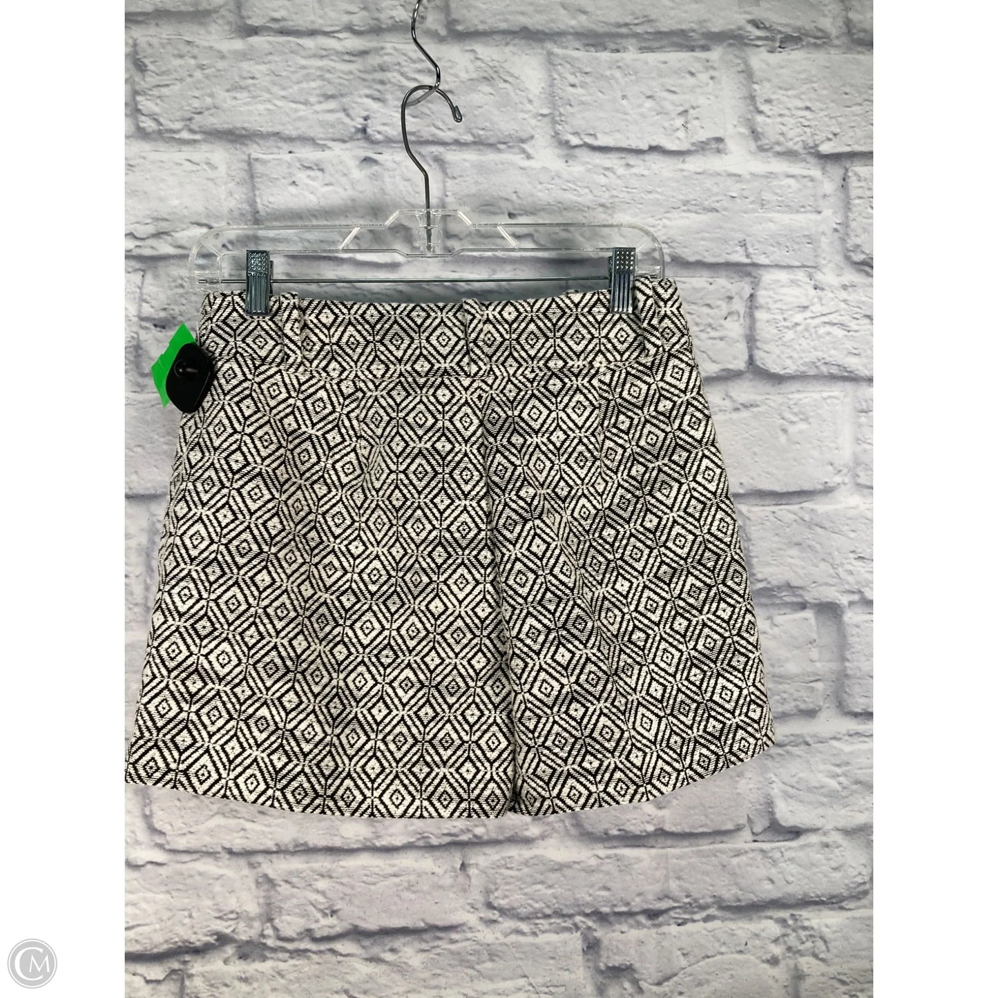 Shorts By Ann Taylor In Brown & Cream, Size: 0