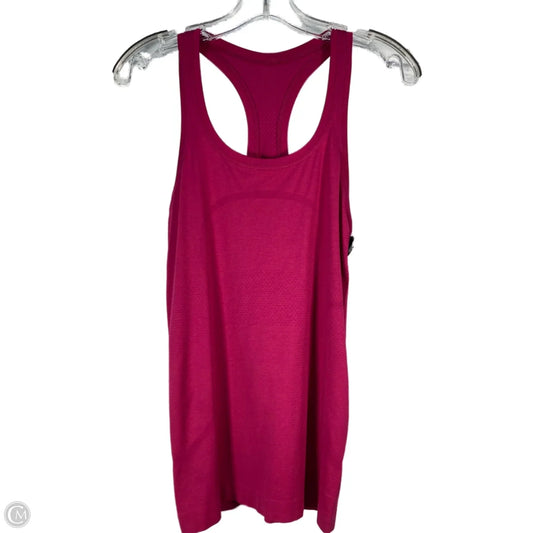 Athletic Tank Top By Lululemon In Pink, Size: S