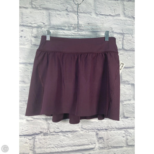 Athletic Skort By Spanx In Purple, Size: L