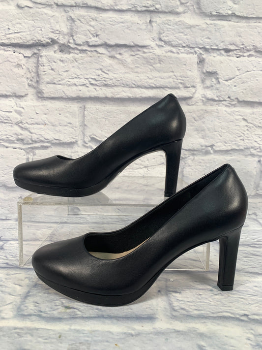 Shoes Heels Stiletto By Clarks In Black, Size: 8.5