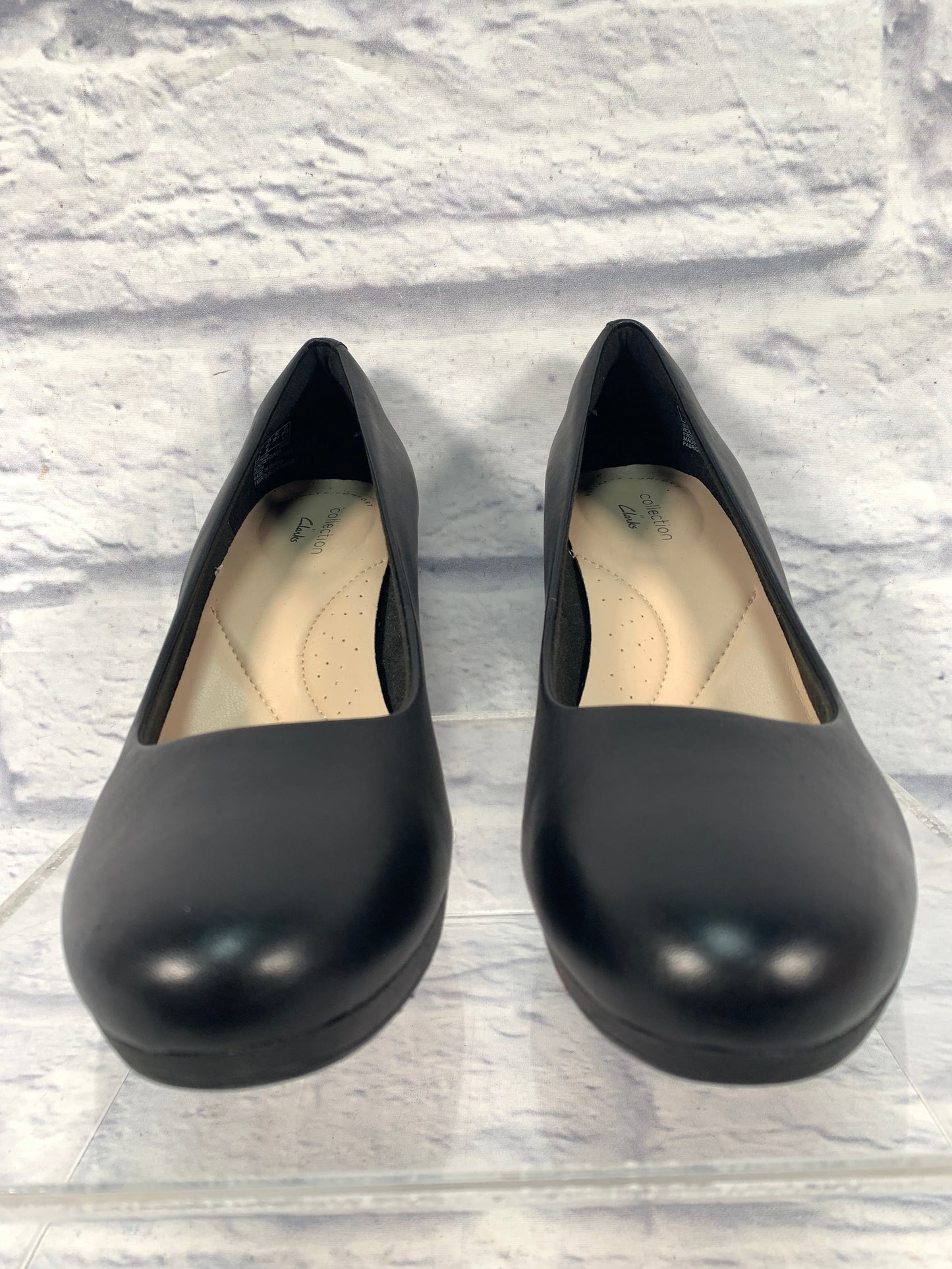 Shoes Heels Stiletto By Clarks In Black, Size: 8.5