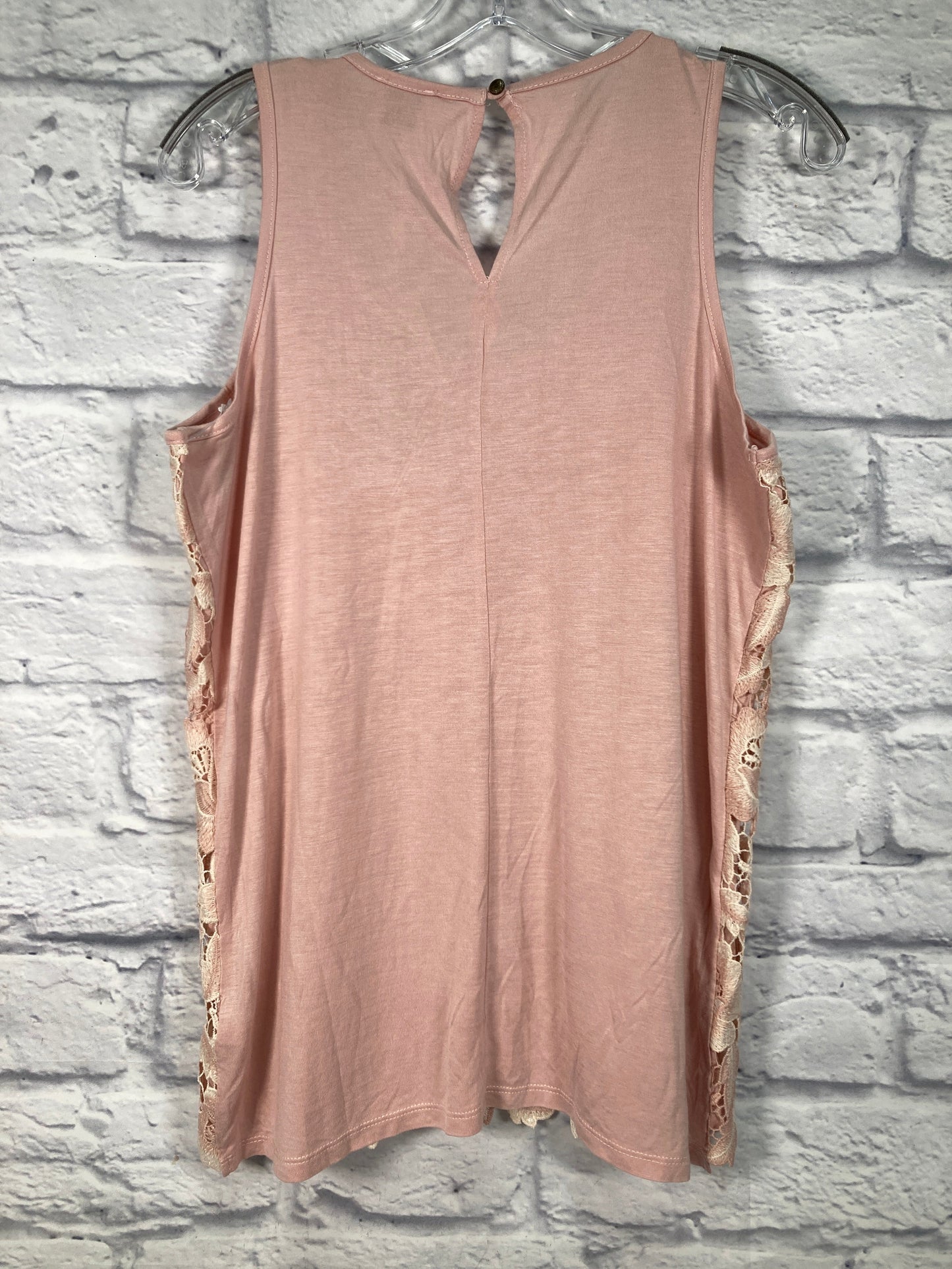 Pink Top Sleeveless Cupio, Size M