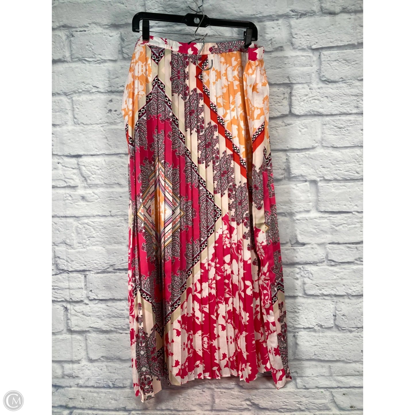 Skirt Maxi By Chicos In Paisley Print, Size: 16